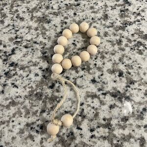 Wooden Bead Napkin Rings